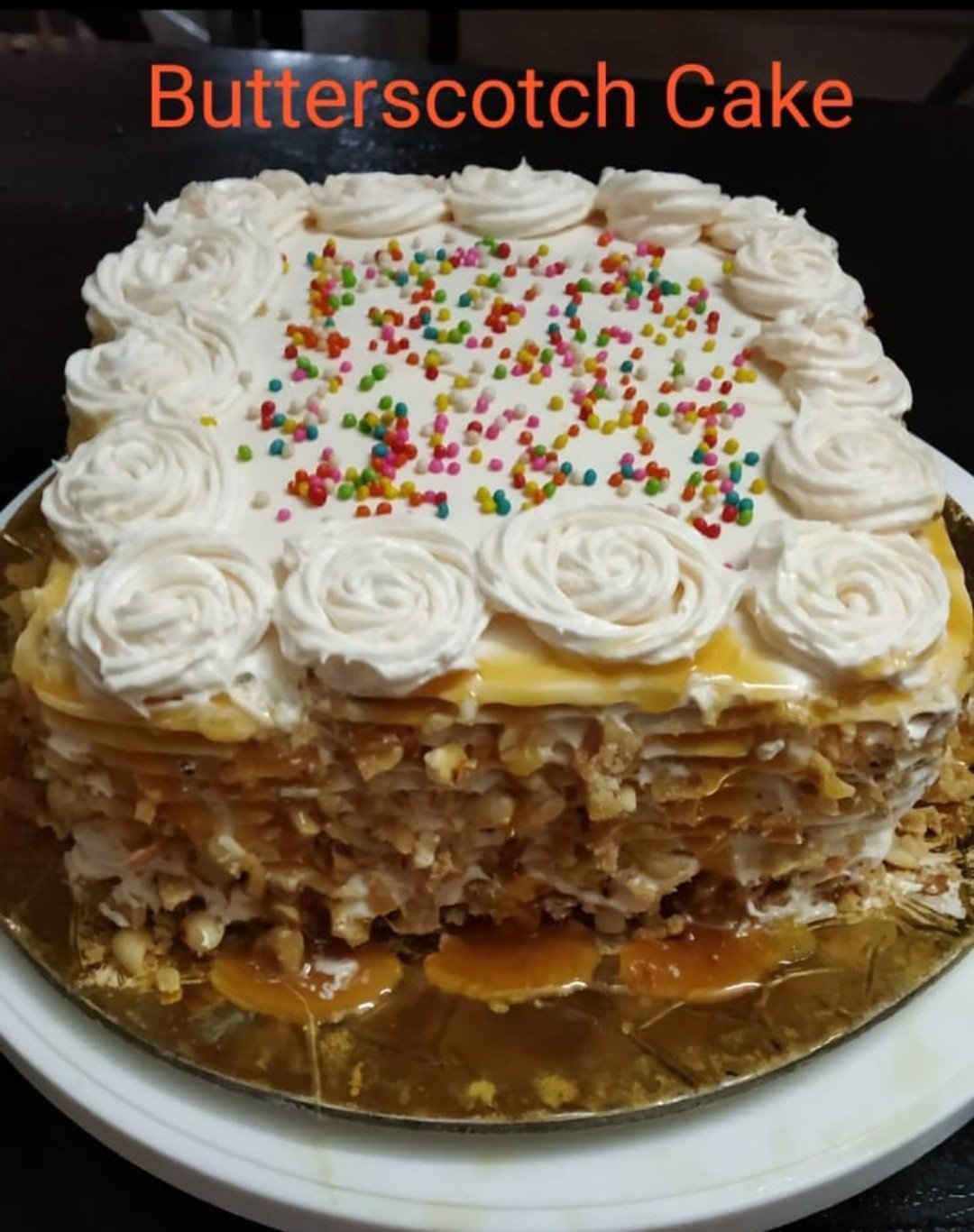Butterscotch Cake (1 kg)
