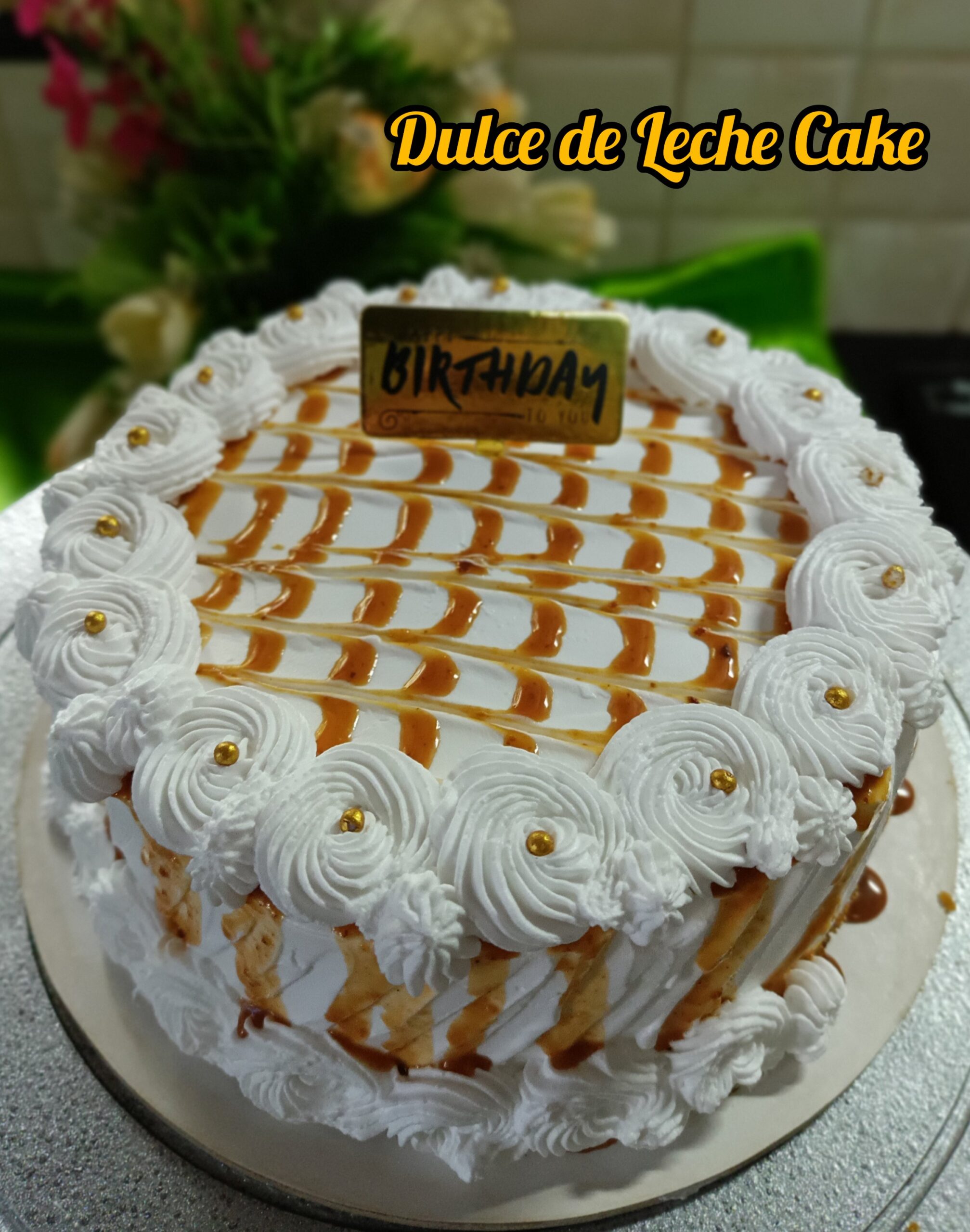 Dulce De Leche Cake