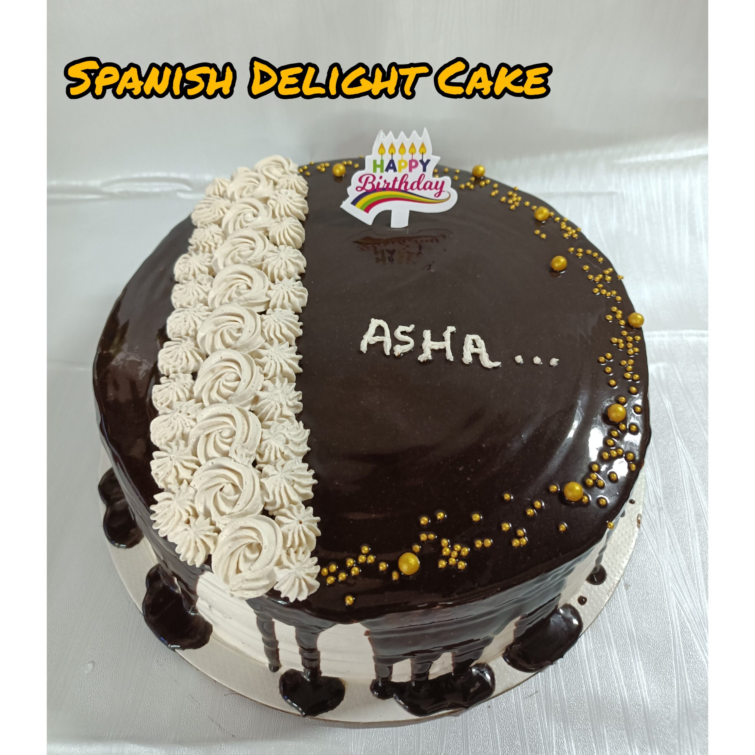 Happy Birthday, Georges! giant ace cake | Ortansa(Asha) Nahra Bacalu |  Flickr