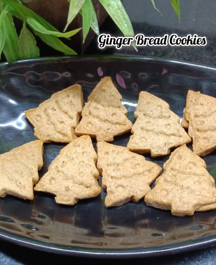 Ginger Bread Cookies (Christmas Tree print)