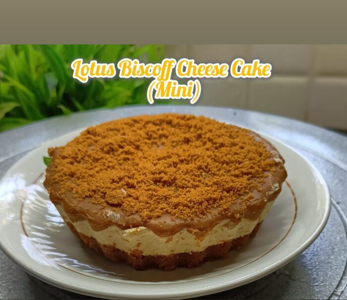 Lotus Biscoff Cheese Cake Mini (170 gms)